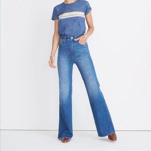 Madewell 11" High-Rise Flare Jeans